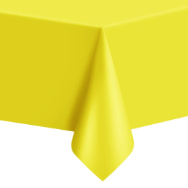 Τραπεζομάντηλα - Πλαστικό Τραπεζομάντηλο "Κίτρινο" 137εκ. x 274εκ. - Κωδικός: 511221 - SmileStore
